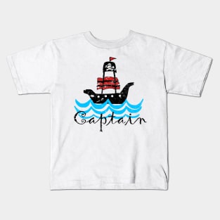 Pirate Captain Kids T-Shirt
